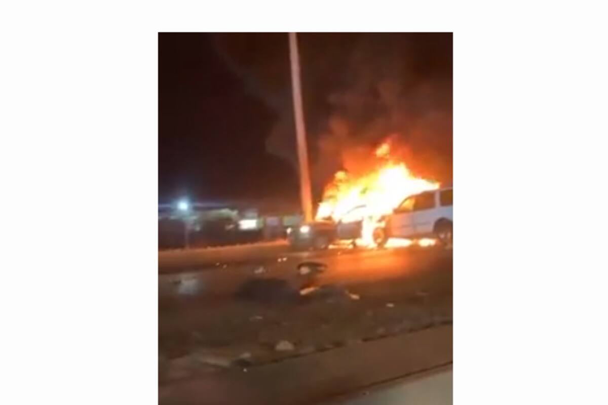 Aterrador choque causado por hombre ebrio deja a una persona calcinada