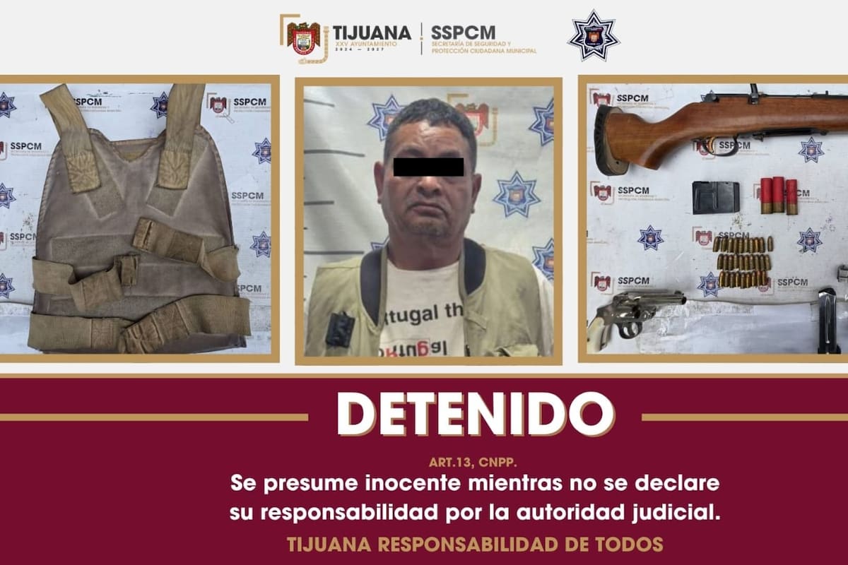 Detienen a hombre armado tras persecución en Granjas Familiares Unidas