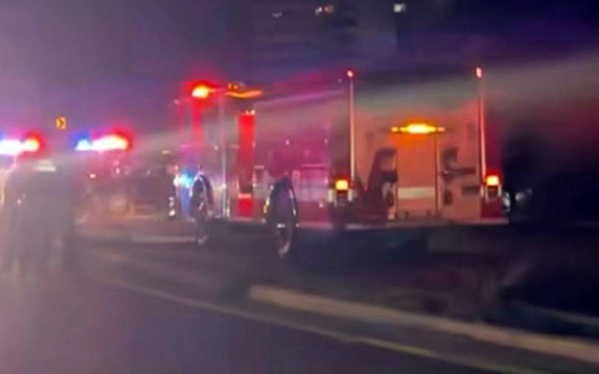 El conductor responsable también resultó lesionado y fue trasladado a un hospital en calidad de detenido.