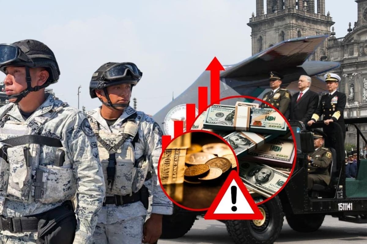 México registra el tercer mayor aumento de gasto militar en el mundo superado solo por Israel y Rumania, revela informe