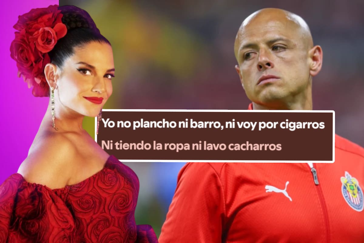 Natalia Jiménez responde a Chicharito tras comentarios sexistas utilizando su canción ‘Quédate con ella’