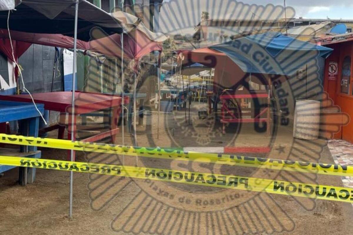 Localizan cadáver calcinado en zona restaurantera de Popotla