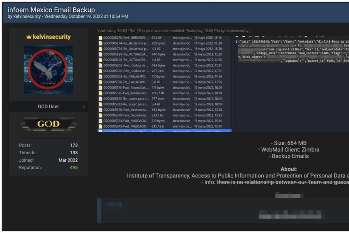 ¡Otro hackeo! Ahora al Infoem en Edomex