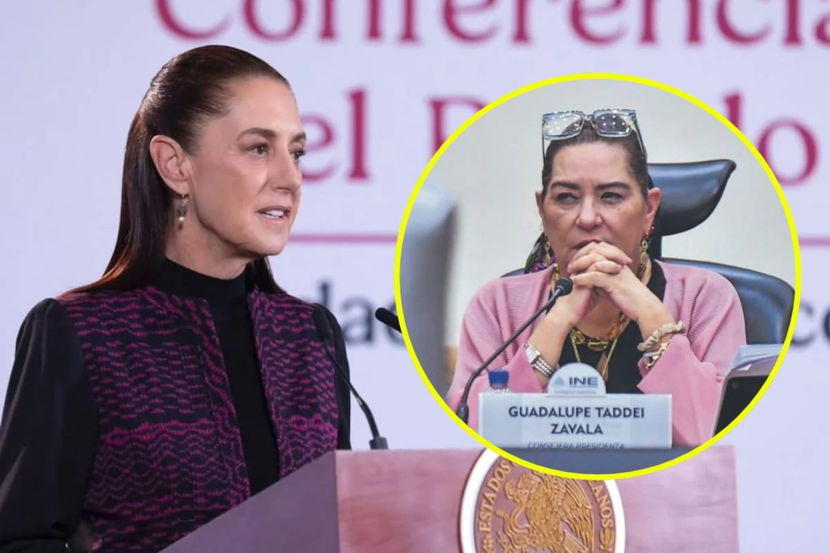 Sheinbaum celebra renuncia de Guadalupe Taddei al INE y pide auditoría por señalamientos de corrupción