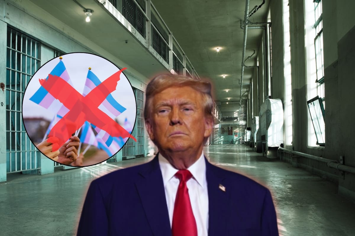 Donald Trump ordena traslado de mujeres trans en prisión a cárceles de hombres y suspende tratamientos de afirmación de género