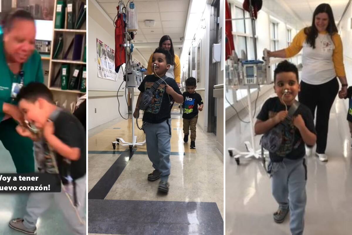 “¡Tendré un nuevo corazón!”: Niño de 6 años se entusiasma con su trasplante y comparte la noticia en el hospital
