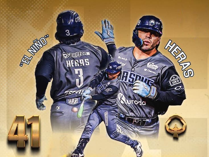 Leo Heras rompe récord histórico de triples en la Liga Mexicana del Pacífico