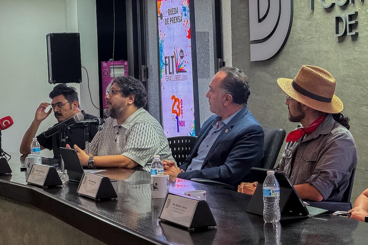 La Feria del Libro de Tijuana 2026 se llevará a cabo del 23 de octubre al 1 de noviembre en el Parque Morelos, y ofrecerá más de 150 presentaciones editoriales. Foto: Cortesía / Border Zoom