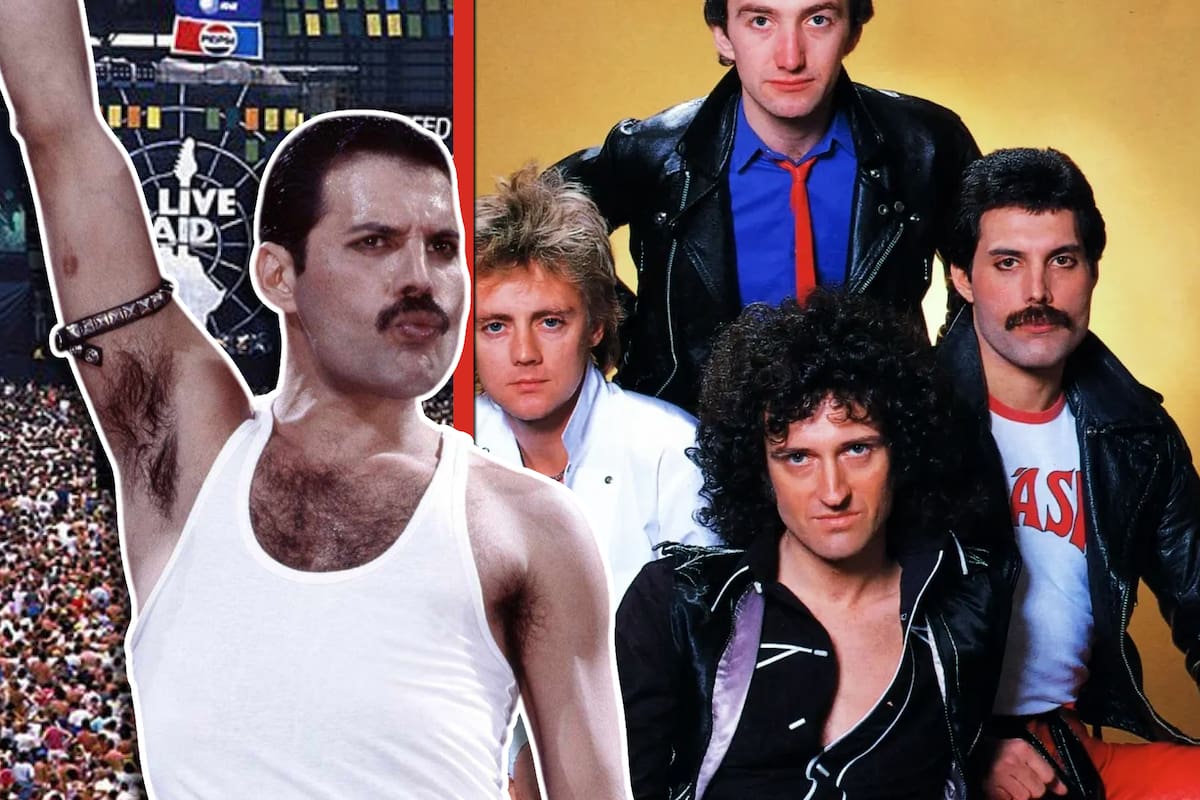 Freddie Mercury casi rechaza el legendario concierto ‘Live Aid’, pero una llamada convenció a Queen de presentarse