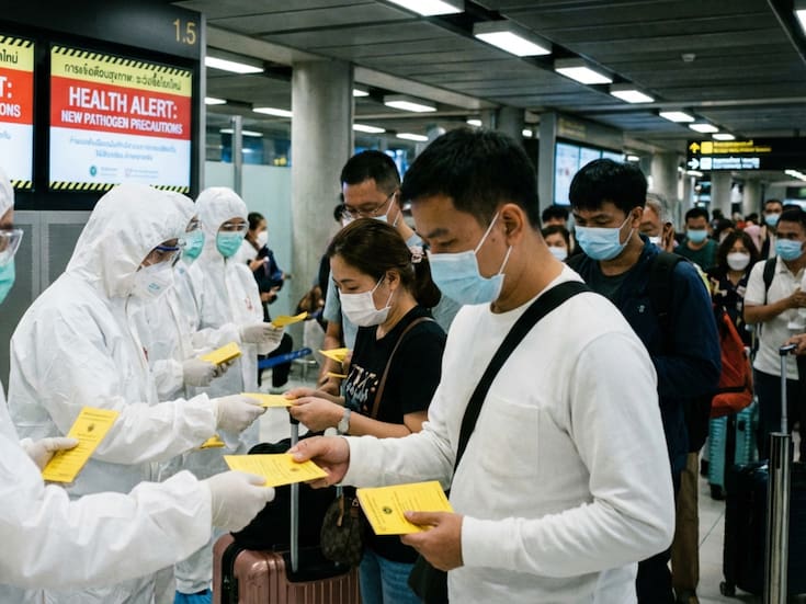 Alerta epidemiológica en 2026: Tailandia activa controles urgentes en aeropuertos ante el riesgo del virus Nipah, un patógeno incurable con 75% de letalidad detectado en viajeros procedentes de la India