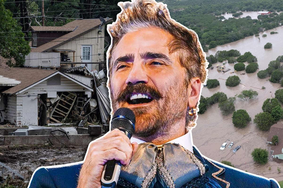 Alejandro Fernández donará ganancias de sus conciertos en EE. UU. a los damnificados por inundaciones en Texas
