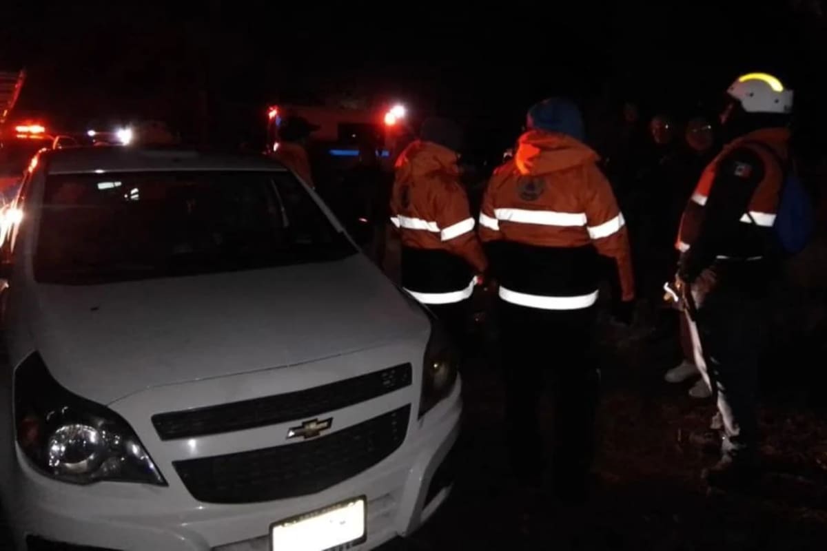 Localizan a 8 adultos y 4 menores extraviados que habían acudido a ver la ciudad cubierta de nieve en el Ajusco