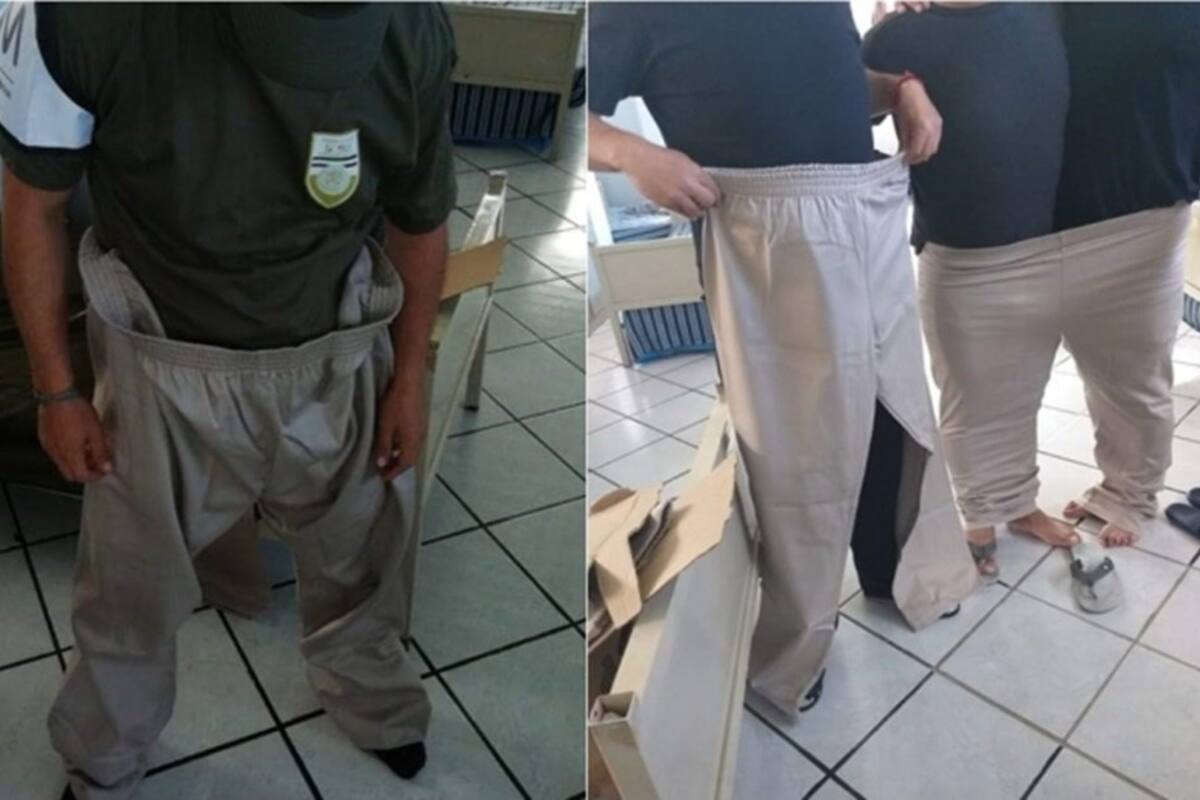 Acusan que policías reciben tallas extragrandes