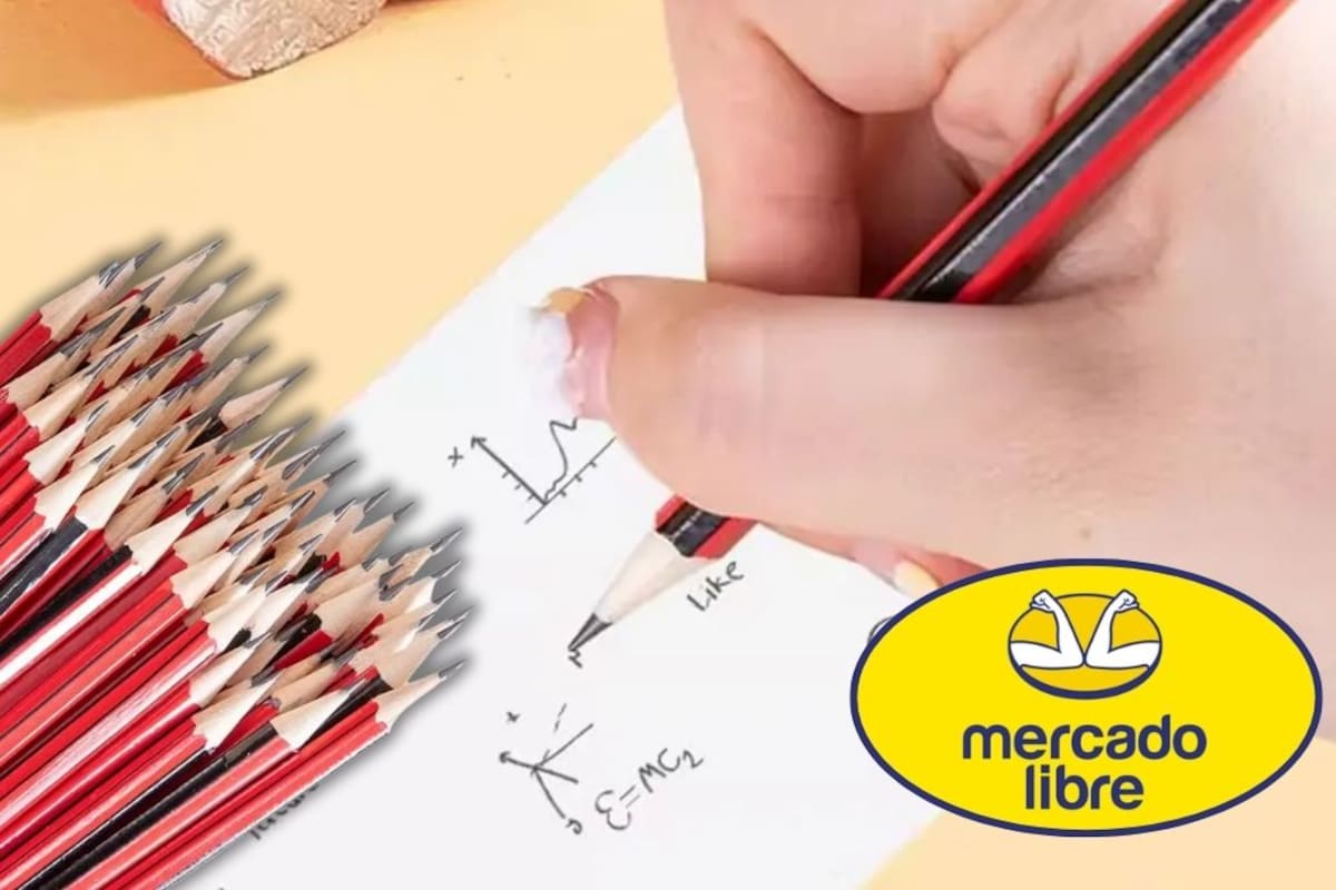 Oferta en útiles escolares ubica el paquete de 100 lápices Meliyuu en $134 MXN con envío disponible en México