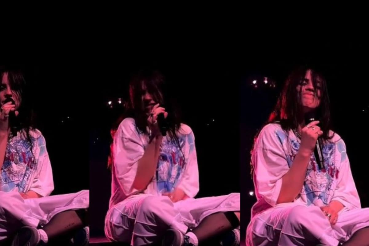 Lanzan objeto a la cara de Billie Eilish en plena canción durante concierto