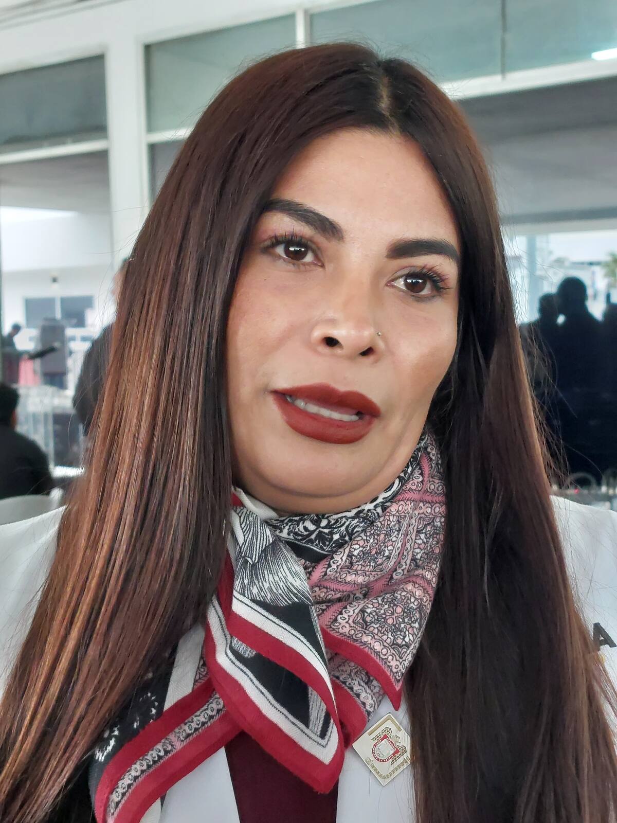 Viridiana Flores, de la Dirección Municipal de Prevención, Control y Sanidad. | Foto: Khennia Reyes