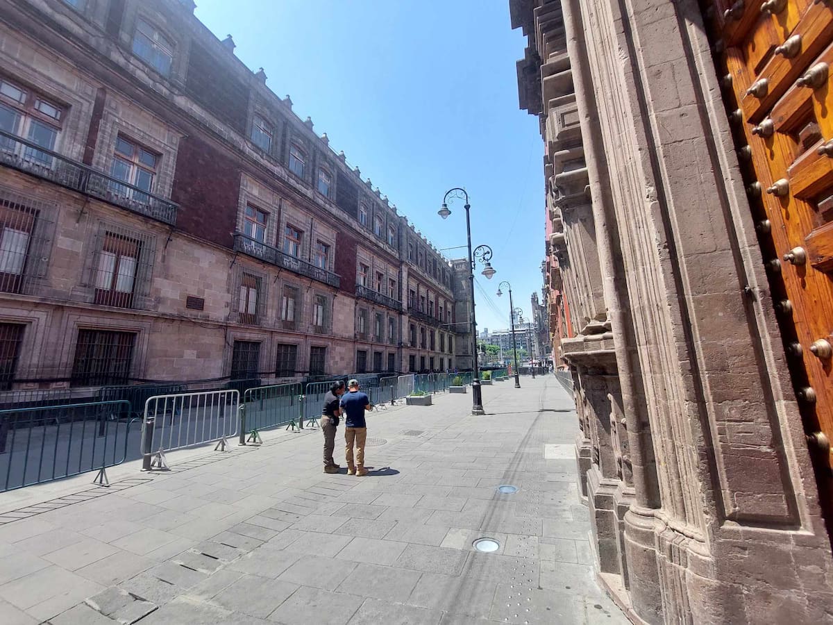 La calle Moneda está en el centro histórico de la Ciudad de México. Foto Shaila Rosangel.
