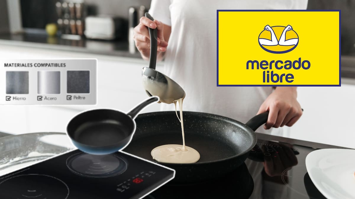 Ahorra energía con la parrilla de inducción RCA RC-12A4 de 2000W que baja su precio a 1,604 pesos en México, una oferta del 46% que requiere utensilios de hierro y una instalación eléctrica adecuada para funcionar