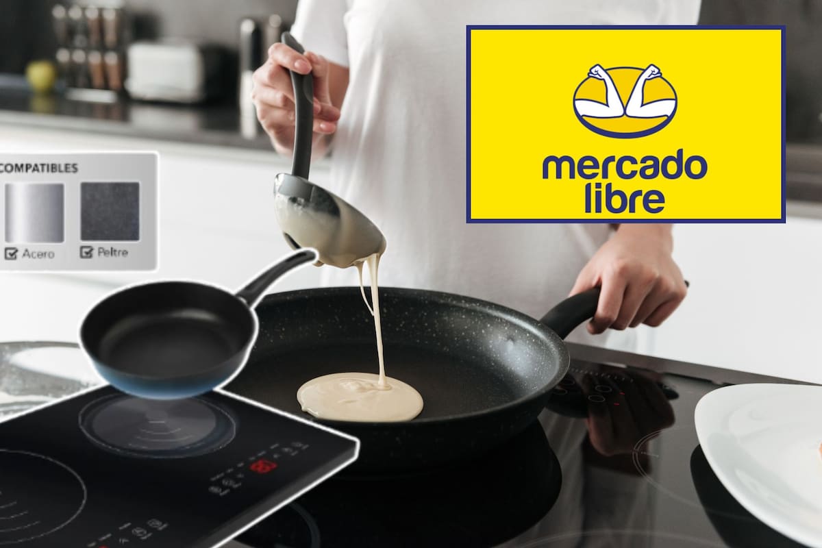 Ahorra energía con la parrilla de inducción RCA RC-12A4 de 2000W que baja su precio a 1,604 pesos en México, una oferta del 46% que requiere utensilios de hierro y una instalación eléctrica adecuada para funcionar