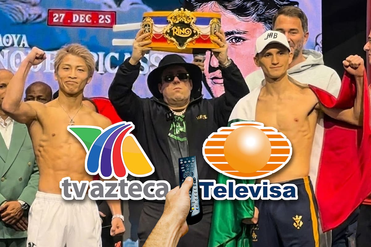 ¿La pelea Naoya Inoue vs. Alan David Picasso la pasarán por TV Azteca o Televisa?