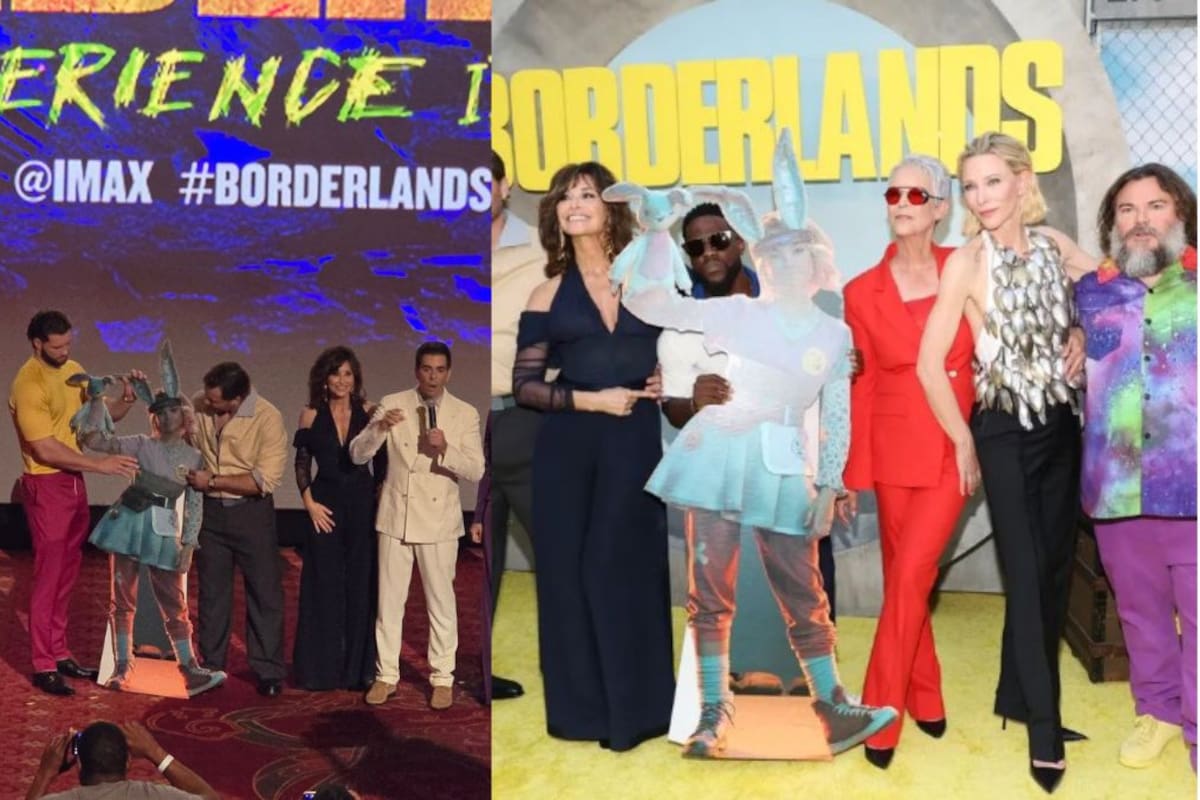 Ariana Greenblatt es reemplazada por una figura de cartón en la premiere de ‘Borderlands’