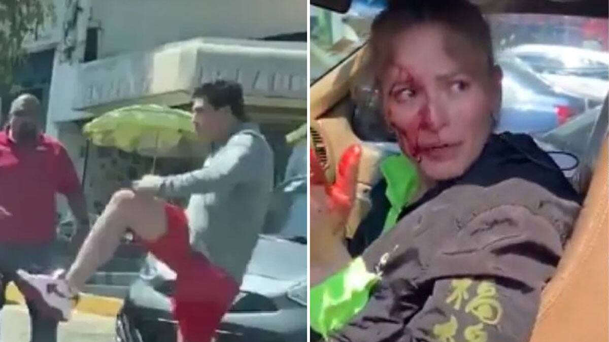 El influencer habría agredido a la mujer por un aparente hecho de tránsito en la plaza Las Brisas.