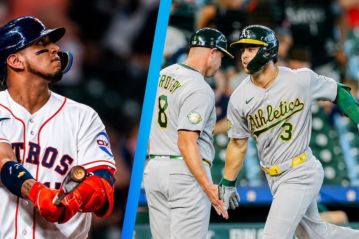 El sonorense Isaac Paredes bateó jonrón y produjo tres carreras, pero el pitcheo de Astros se derrumbó al permitir un rally de seis anotaciones de Athletics en una sola entrada