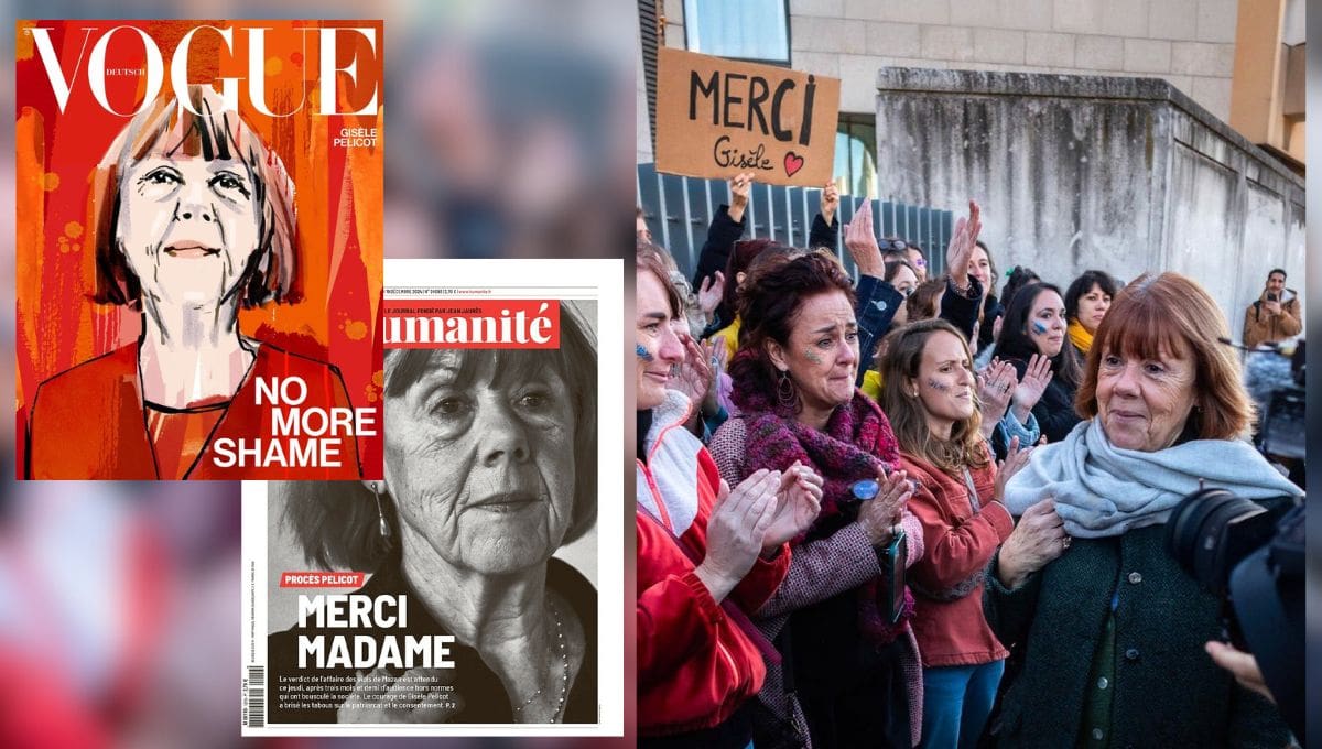 Gisèle Pelicot la heroína que enfrentó a 51 agresores y luchó por visibilizar el sufrimiento de las víctimas