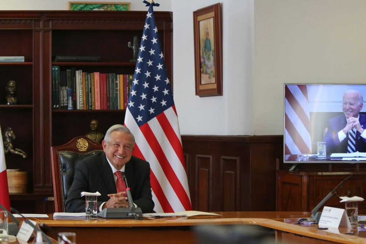 Ante AMLO, Biden recuerda visita a México y menciona a la Virgen de Guadalupe