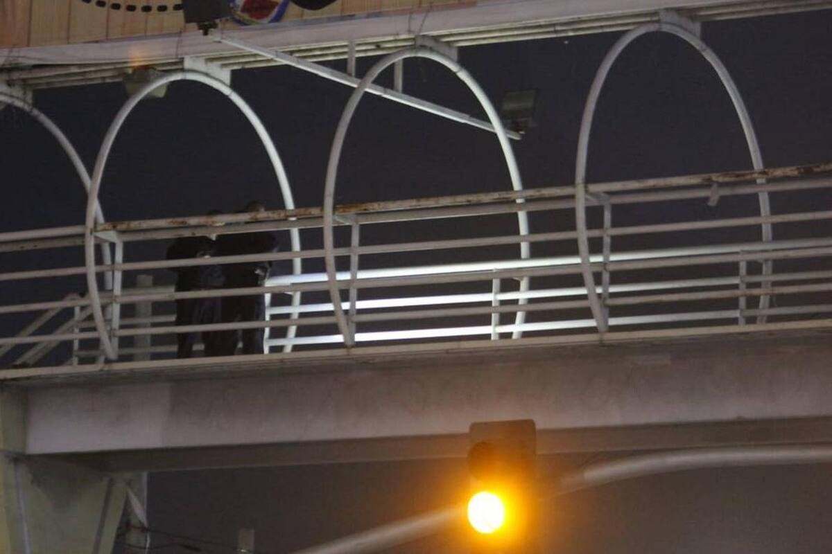 Policiaca Tijuana: Colocan mantas con amenazas en tres puntos de la ciudad