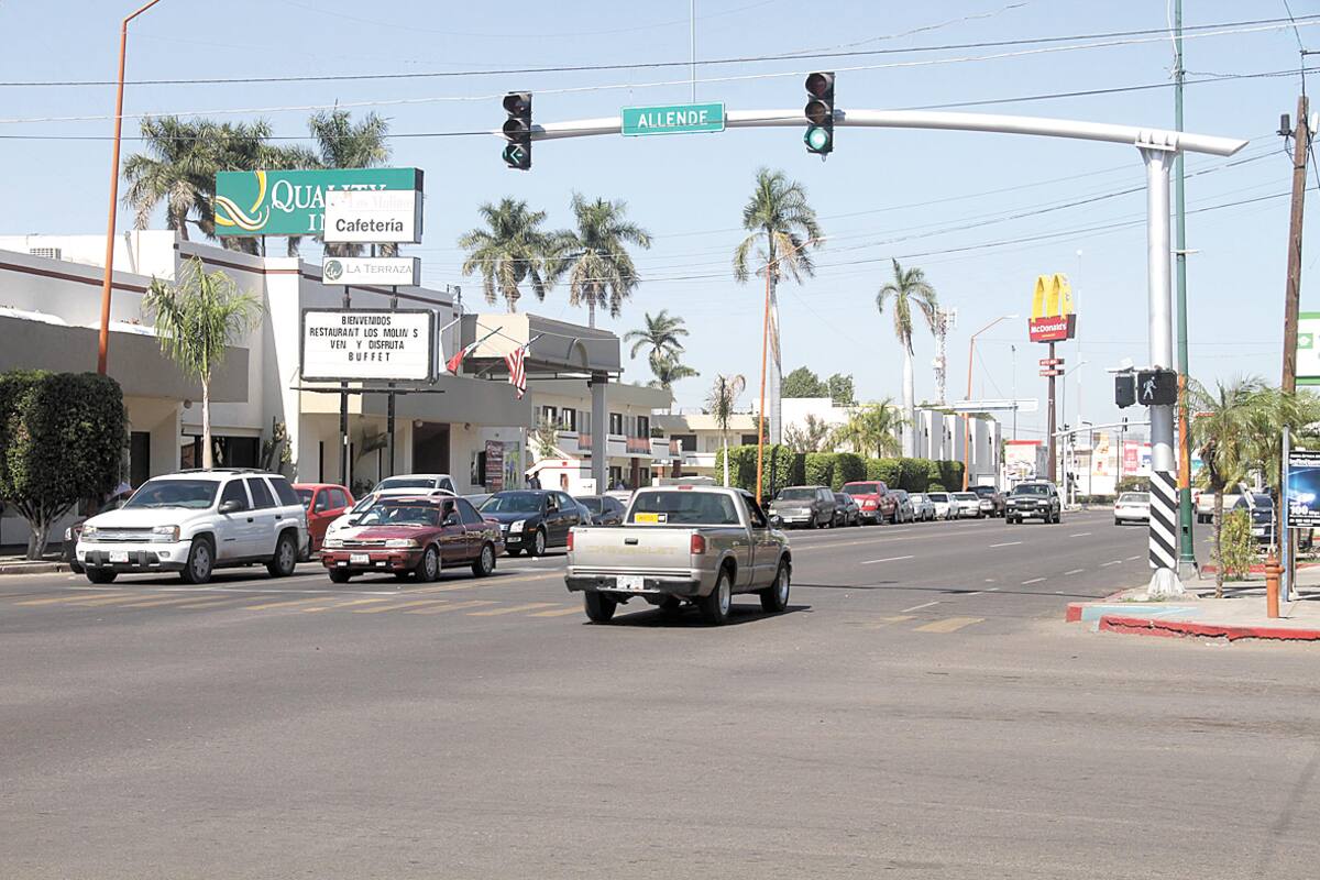 Baja tránsito vehicular en un 60% en Cajeme