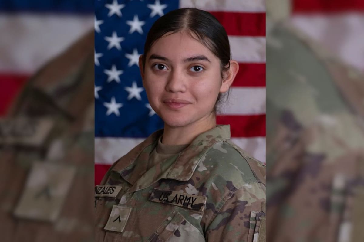 Isabella Gonzales, soldado de 19 años de Texas, fue identificada por el Pentágono como una de las militares de EEUU muertas durante el ataque iraní contra una base en Jordania