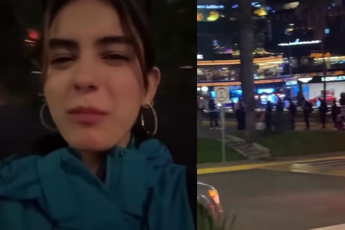 “Wey, me dan tanta ternura”: joven es criticada por burlarse de quienes hacen fila para el camión