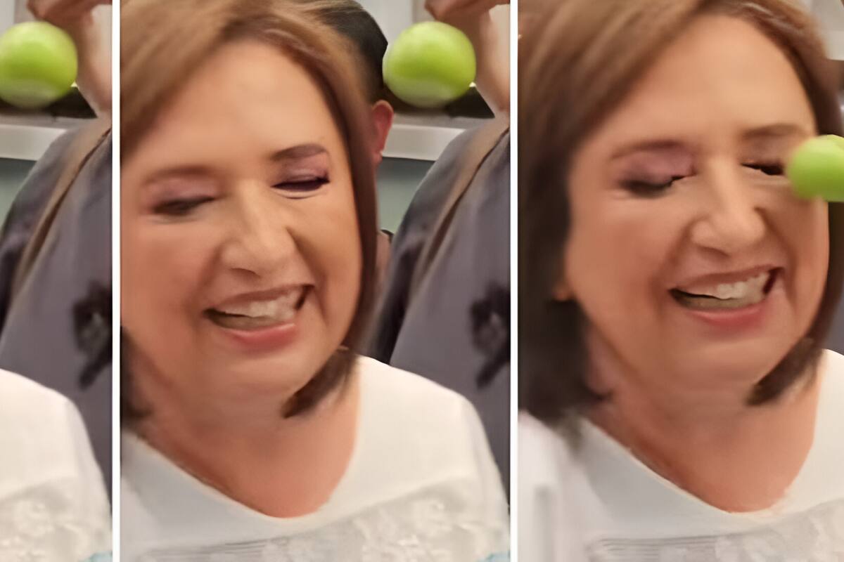 Lanzan limón a Xóchitl Gálvez en visita a mercado