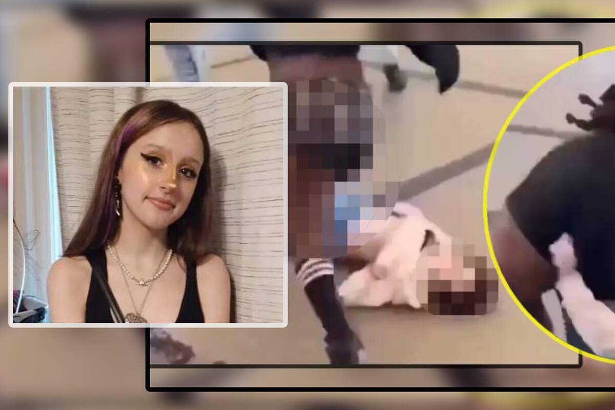 Adolescente captada en video azotando la cabeza de otra joven en realidad se estaba defendiendo; no será juzgada como adulta