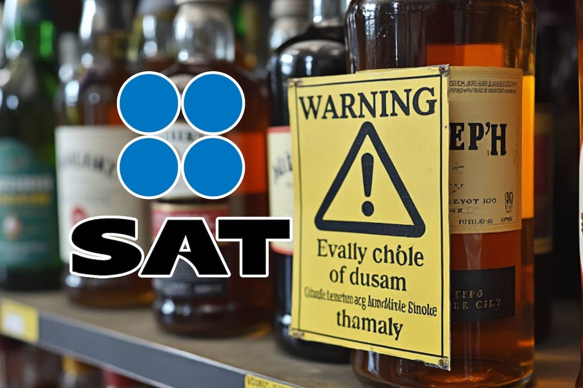 ¡Cuidado con lo bebes en estas fiestas! SAT llama a verificar autenticidad de bebidas alcohólicas con estos pasos