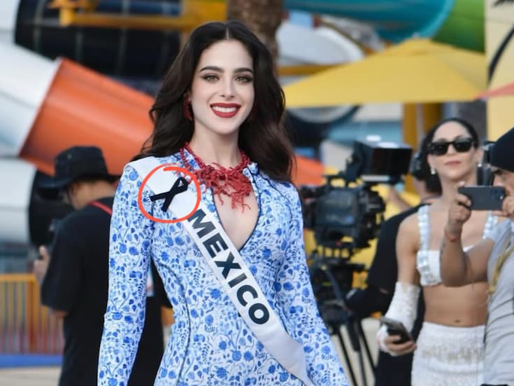 Por esta razón las Miss Universo usan un moño de luto en sus bandas