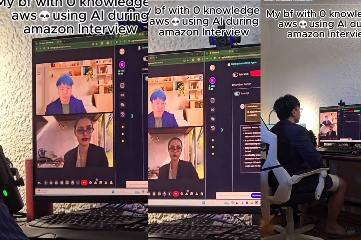 TikTok: Hombre se viraliza por utilizar la IA durante su entrevista de trabajo