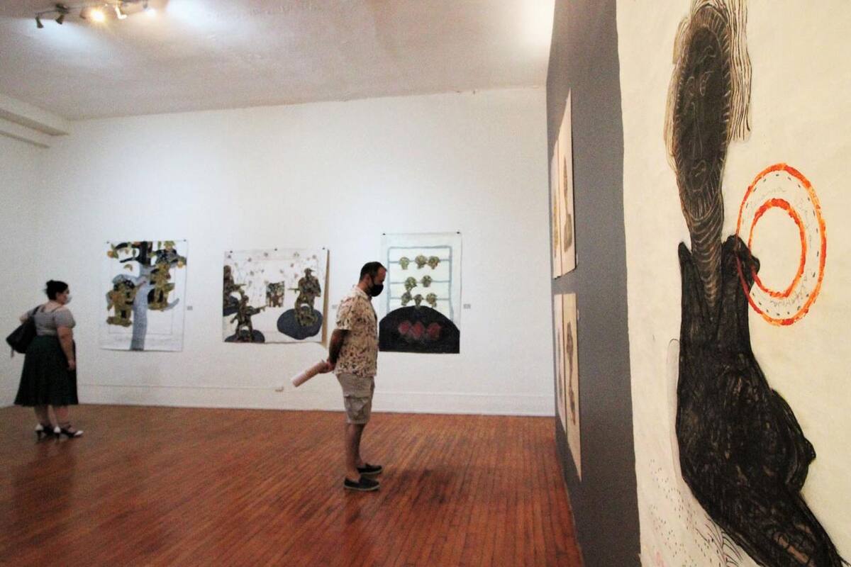 Casa de la Cultura de Tijuana ofrece muestra del pintor Franco Méndez Calvillo