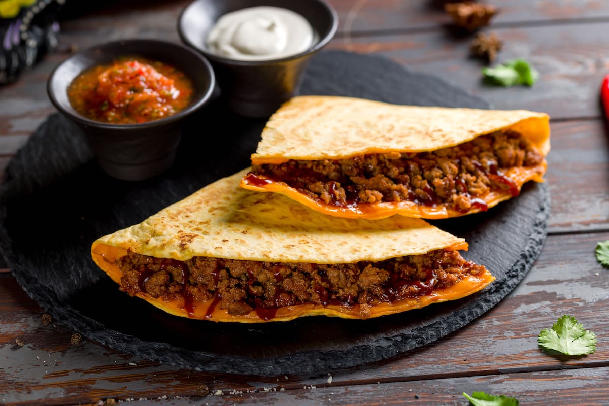 Quesadillas de picadillo
