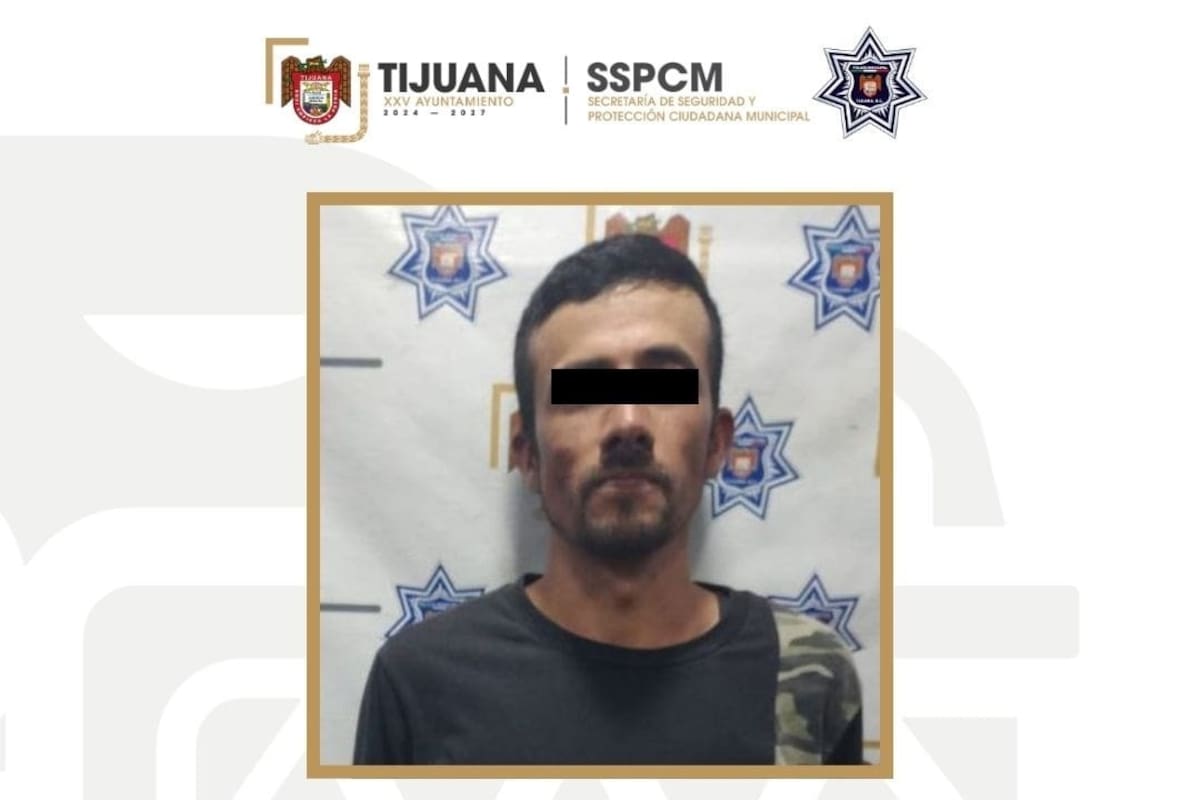 Detienen a hombre por violencia familiar contra menor de 16 años