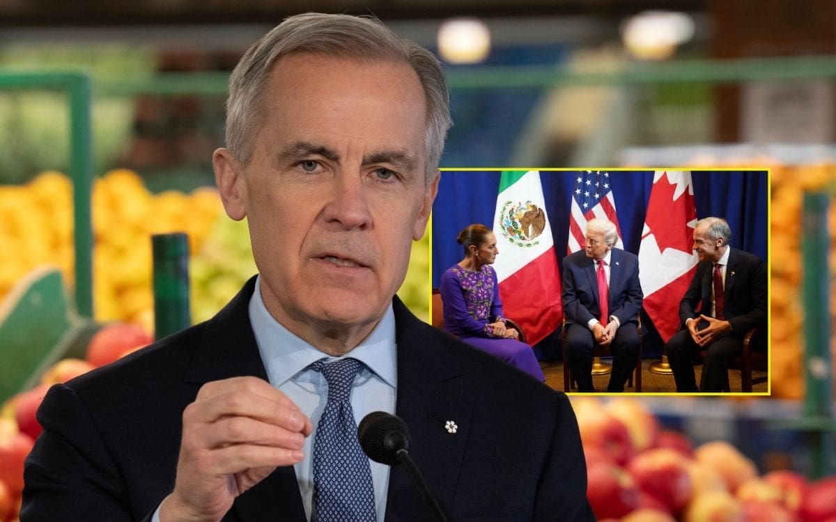 Canadá notifica a EEUU y México que quiere renovar el T-MEC por 16 años, pero la postura de Trump abre dudas sobre aranceles, autos y lácteos. | Crédito: AP