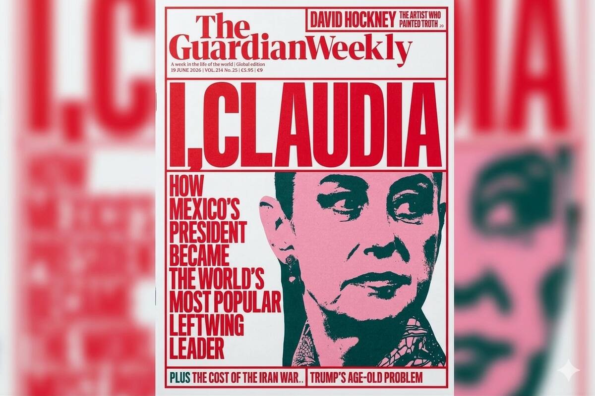 Así es la edición de The Guardian Weekly dedicada a Claudia Sheinbaum: ¿Qué dice sobre la presidenta de México?