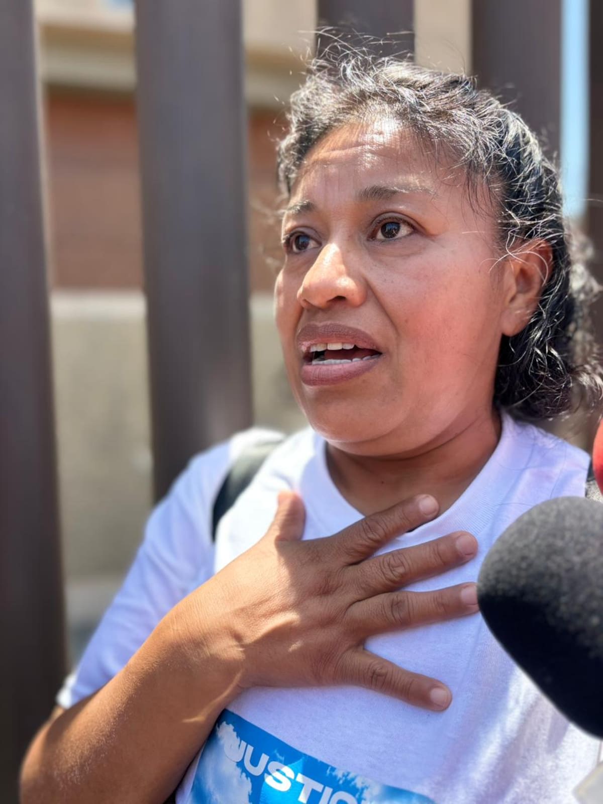 La audiencia celebrada este miércoles concluyó con el aplazamiento de la resolución que determinará la condena contra la conductora declarada culpable. Foto: Lorena Salinas