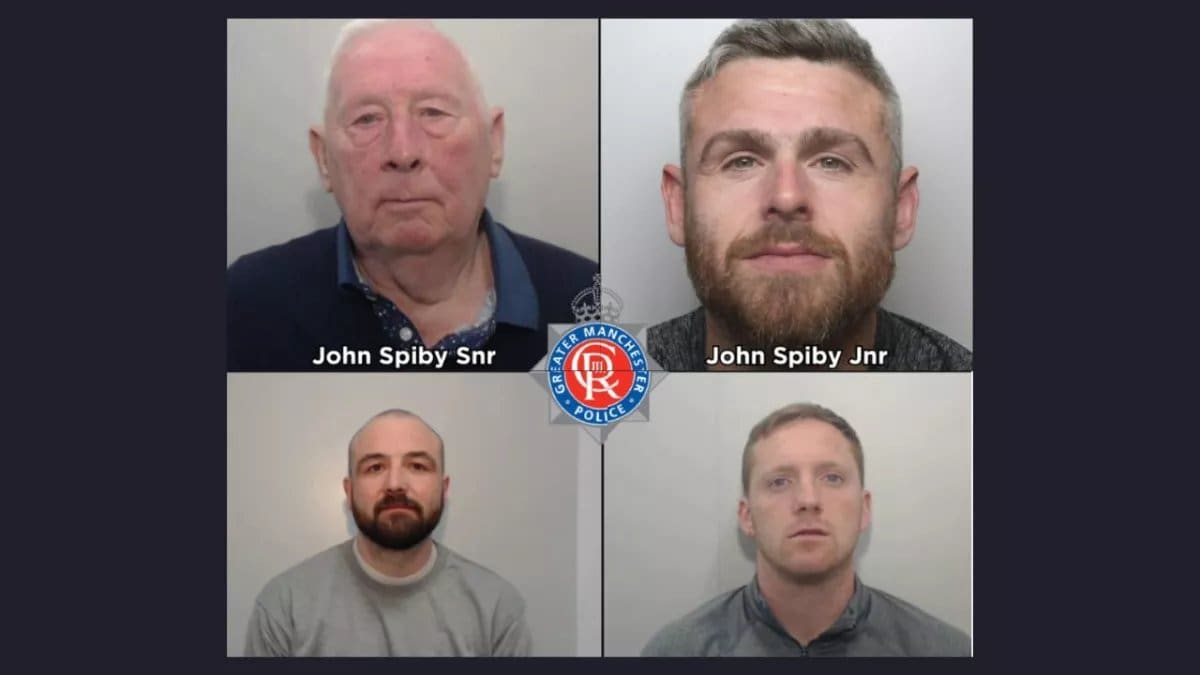 Padre e hijo operaban fábrica clandestina de opioides falsos: vendían 2.5 millones de pastillas por 77 millones de euros. Foto: X de
Fuerza Informativa Azteca @AztecaNoticias