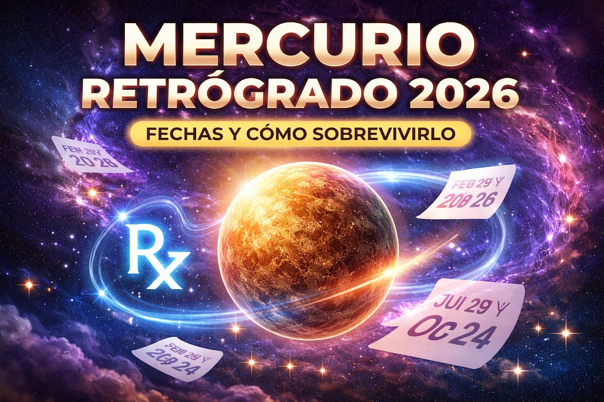Mercurio Retrógrado 2026: las fechas que nadie te cuenta y cómo convertir el caos en oportunidad