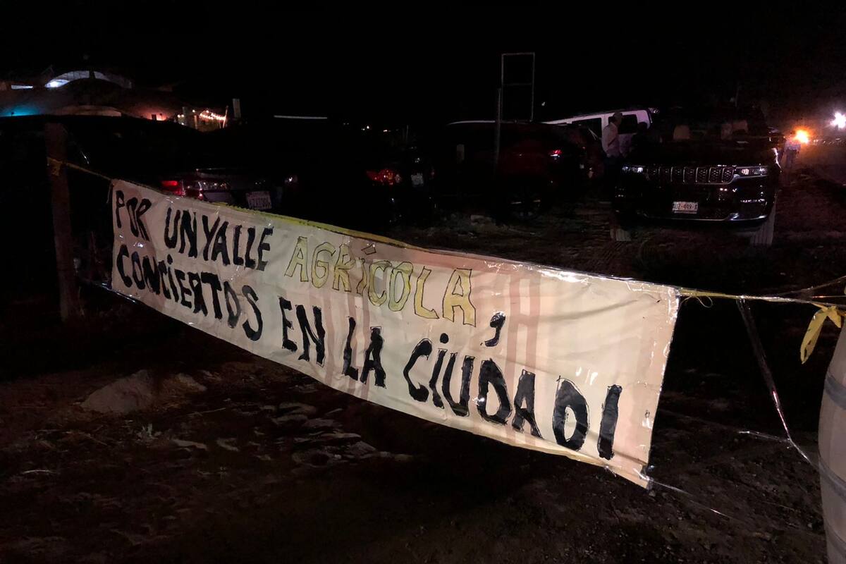 Protestan contra eventos masivos en el Valle de Guadalupe