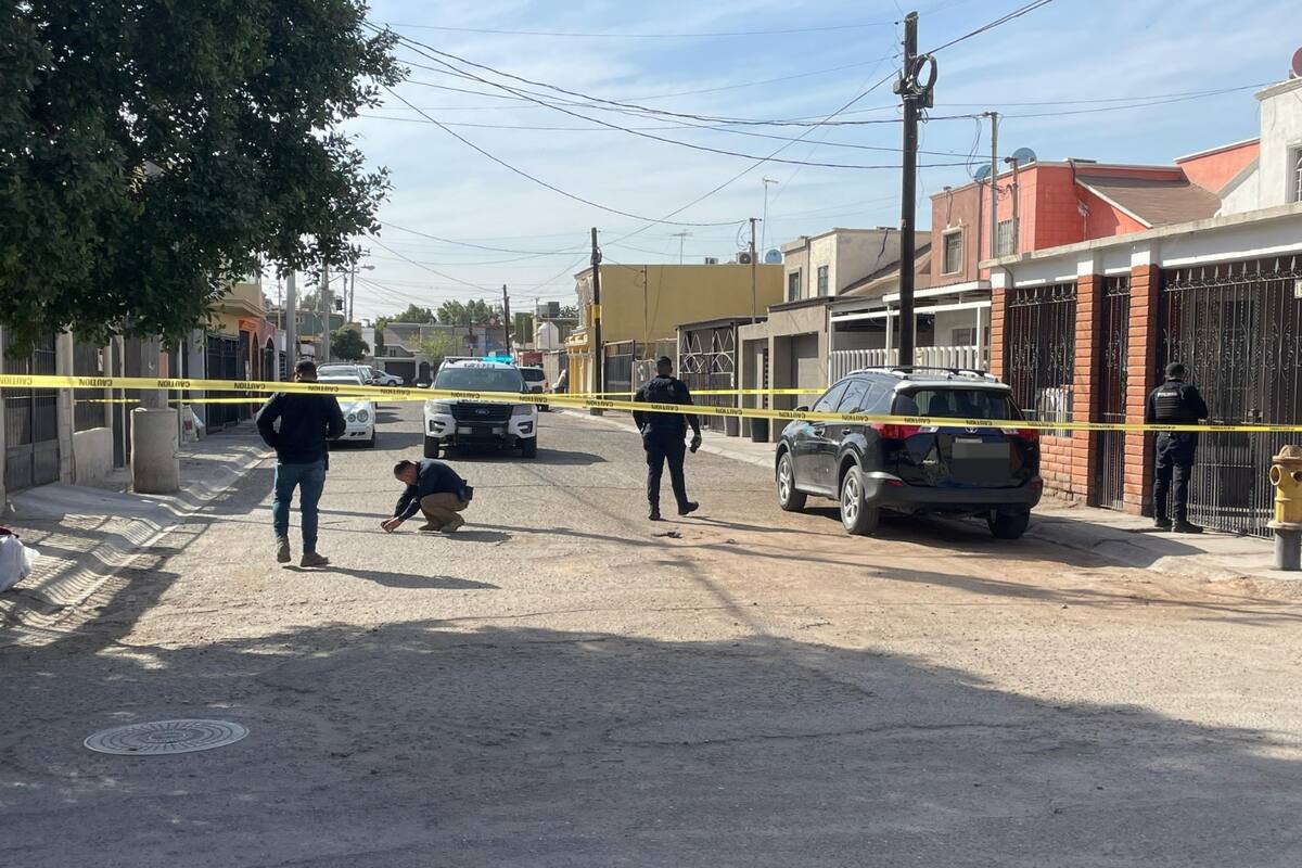 Balean a dos hombres en colonia San Vizcaíno