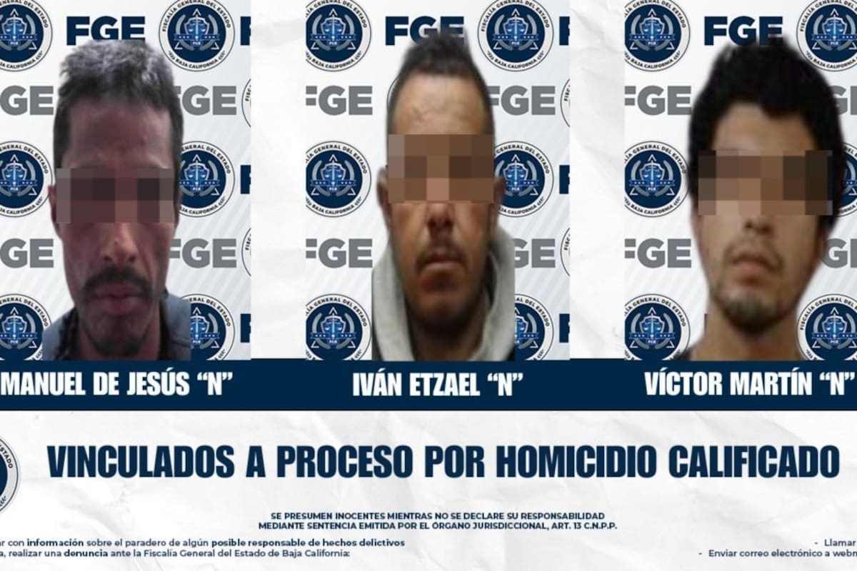 Vinculan a tres por homicidio calificado