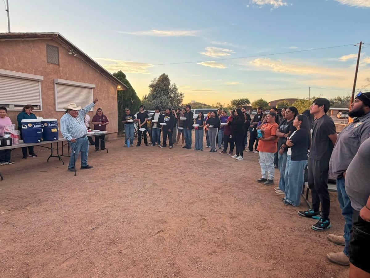 Autoridades de la Nación Tohono O’odham analizan sus siguientes acciones legales contra la construcción del muro fronterizo. FOTO: MANUEL JIMÉNEZ